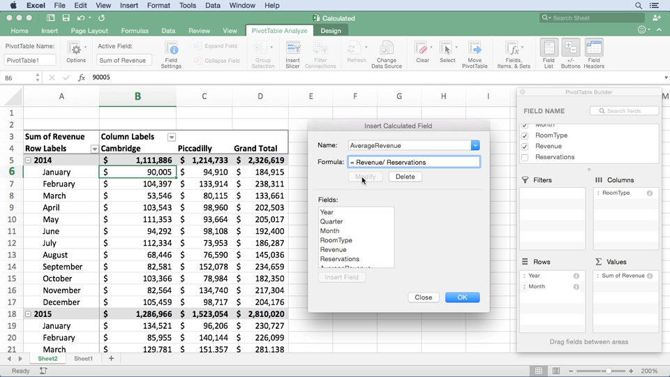 change columns to rows in excel for mac